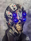 Stellar Stalker Zero: Lost Operative - Cybernetic horror mask and neck armor