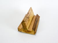 Image 5 of Handmade wooden cell phone or ipad tablet holder made of Ash wood, desk essential for home or office