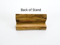 Image 6 of Handmade wooden cell phone or ipad tablet holder made of Ash wood, desk essential for home or office