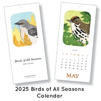 Image 1 of 2025 Birds of All Seasons Calendar