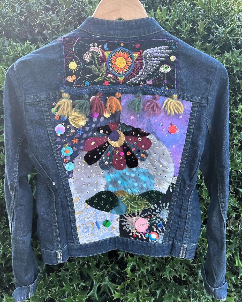 Image of Hand-Decorated Denim Jackets