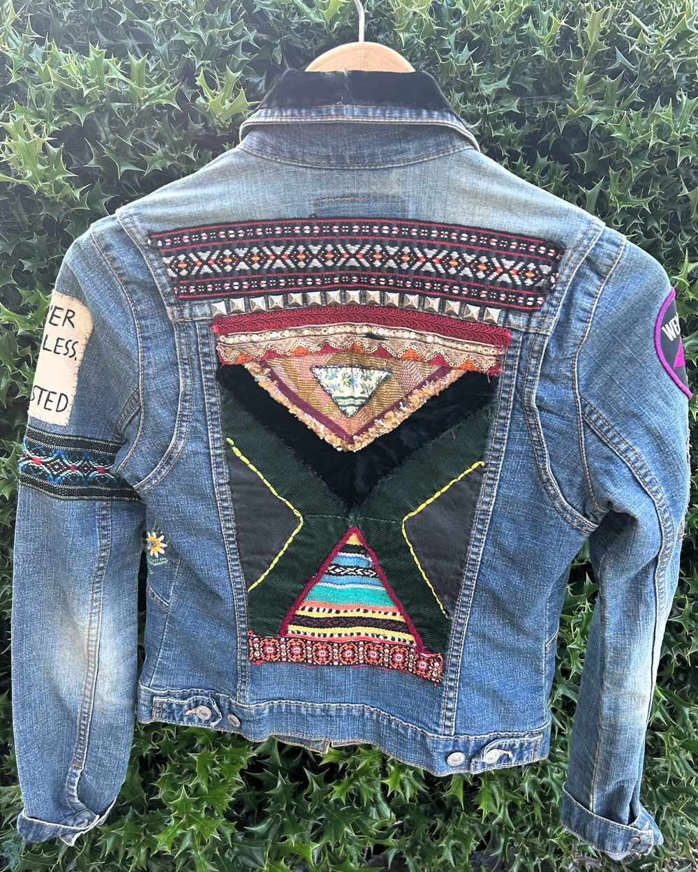 Image of Hand-Decorated Denim Jackets