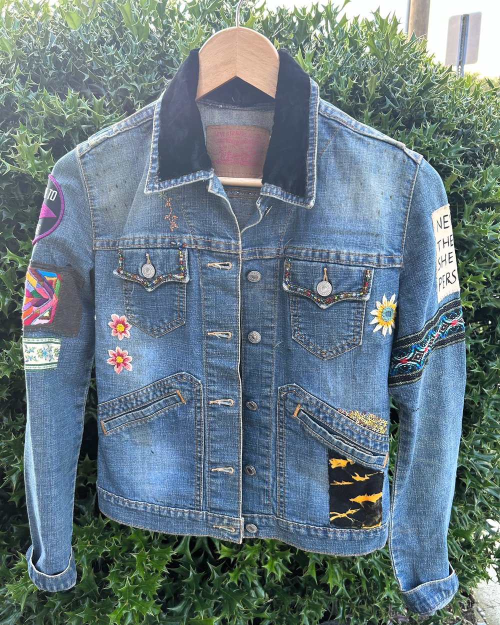 Image of Hand-Decorated Denim Jackets