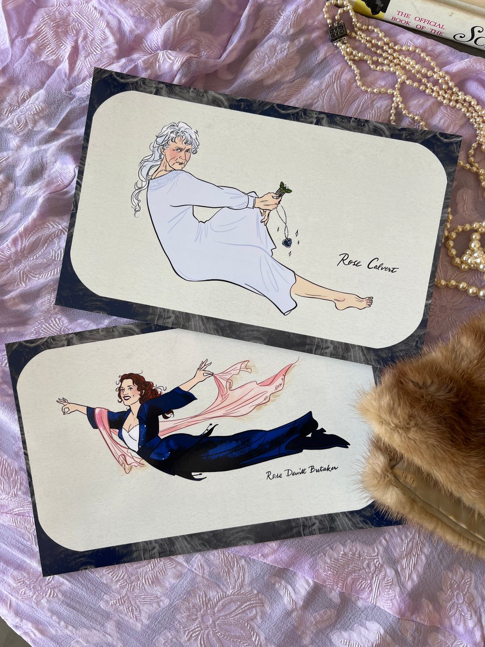 Image of Titanic Pin-up Postcard Set