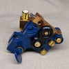 SIDE DRIVER - Royal Blue with Gold parts