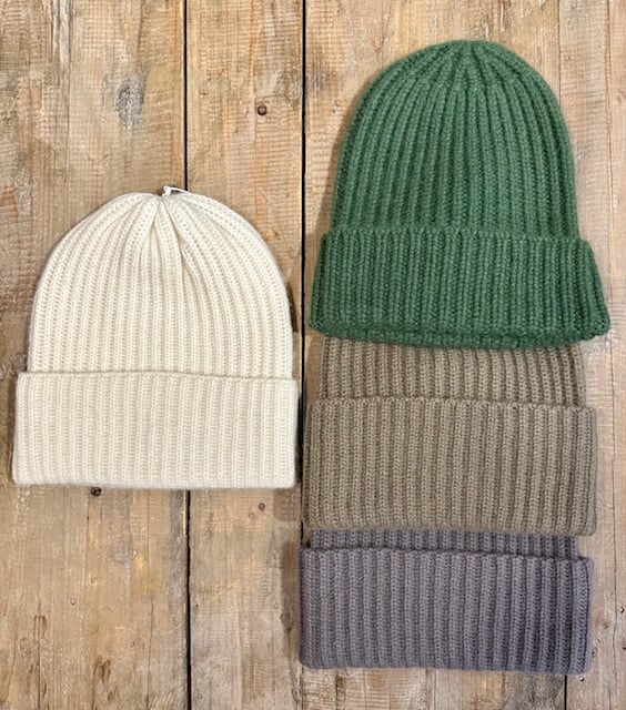 Image of Ribbed Cashmere Hats