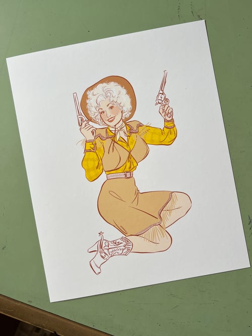 Image of Doralee Rhodes 9 to 5 Print