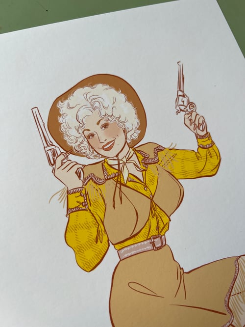 Image of Doralee Rhodes 9 to 5 Print