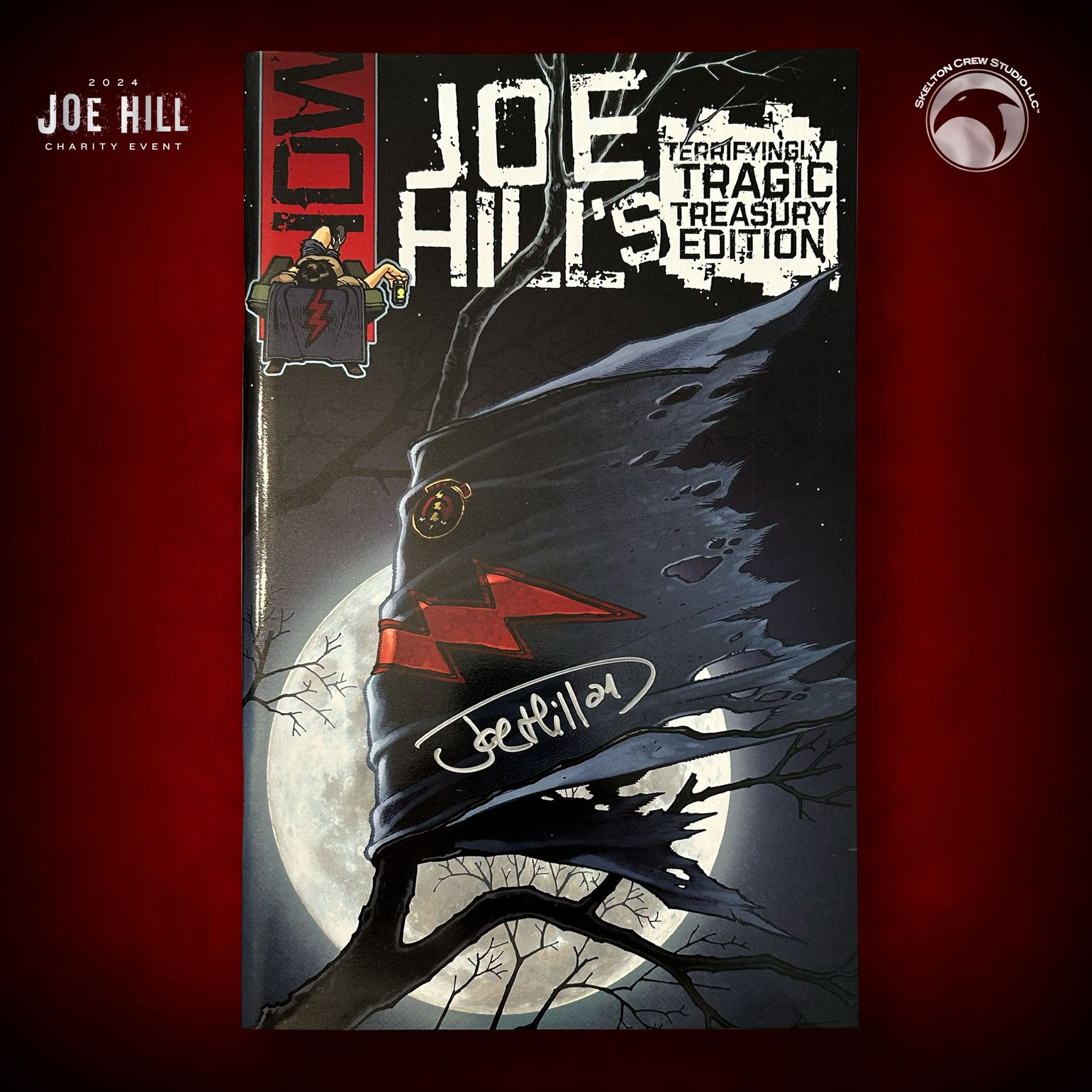 Image of JOE HILL 2024 CHARITY EVENT 10: SIGNED Joe Hill's Terrifyingly Tragic Treasury Edition FIRST PRINTIN