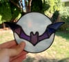 Bat & Moon 2-6" by 4" (W xH)