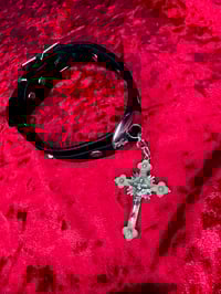 Image 1 of Crucifix Concho Choker