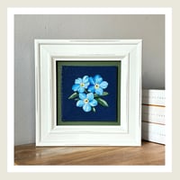 Image 2 of Forget me Nots : Original Art by Heather Lacroix