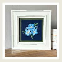Image 4 of Forget me Nots : Original Art by Heather Lacroix