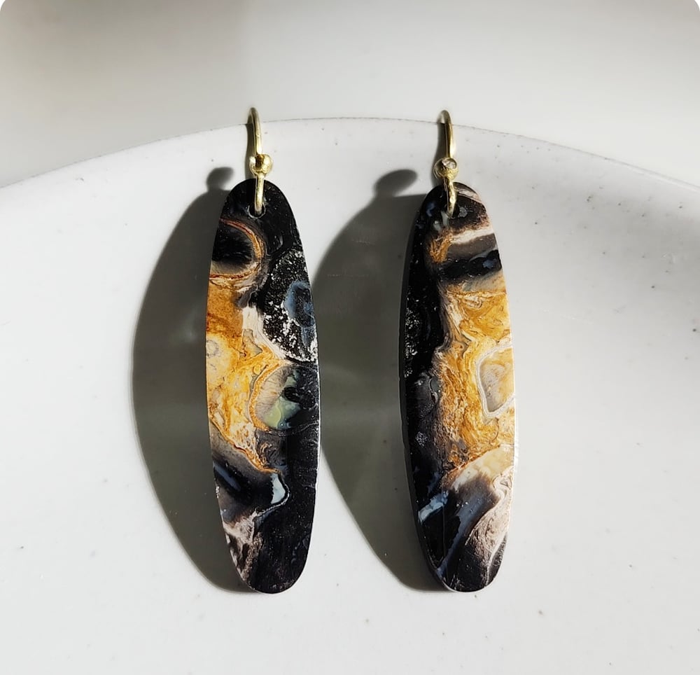 Image of Petrified Black Palm Root Jewelry