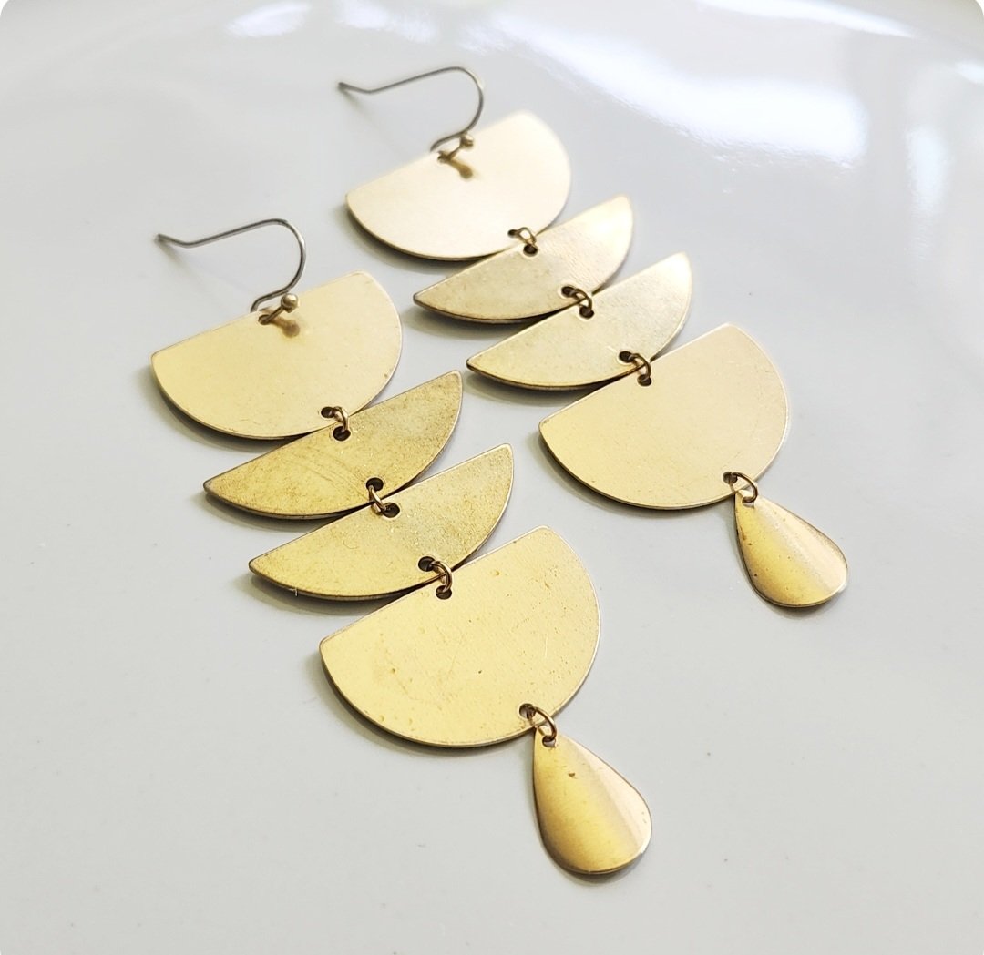 Turtle shell earrings hot sale
