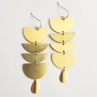 Image 3 of Turtle Shell Earrings