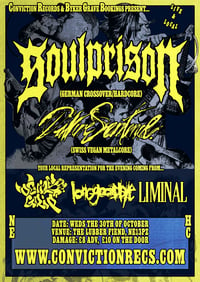 Image 3 of SOULPRISON / DIVINE SENTENCE + Supports @ The Lubber Fiend 30.10.24