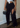 High Waist Hollow Cut Out Straight Leg Pants