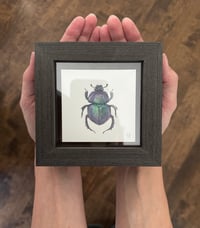 Image 3 of Original Art: Purple Scarab