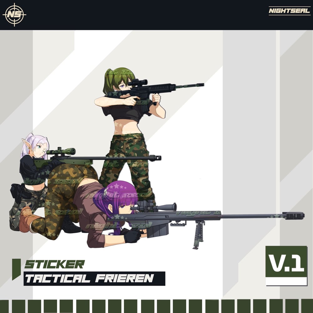 Image of TACTICAL X FRIEREN / Sticker