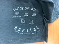 Image 3 of Kapital Japan woven cotton long sleeve t-shirt, fits M