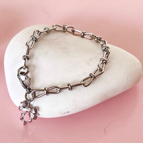 Image of Chunky Bow and Bow Bracelet