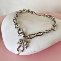 Image 3 of Chunky Bow and Bow Bracelet