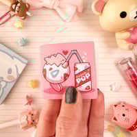 Image 1 of Ultra Glossy Pink Togepi Sticker