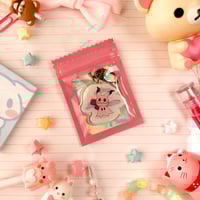 Image 5 of Acrylic Pink Mimi Kyu Day Spooky Keychain