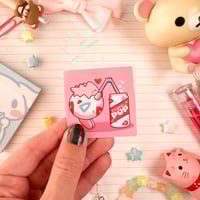 Image 2 of Ultra Glossy Pink Togepi Sticker