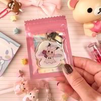 Image 6 of Acrylic Pink Mimi Kyu Day Spooky Keychain