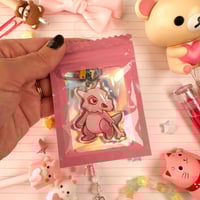 Image 4 of Acrylic Cubone Skelly Spooky Keychain