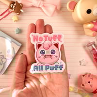 Image 4 of Ultra Glossy Jiggly Pufff No Tuff Vinyl Sticker