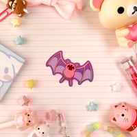 Image 5 of Ultra Glossy Pink Zubat Bat Vinyl Sticker