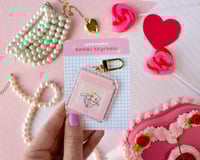 Image 1 of Acrylic Mew Cartridge Keychain