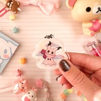 Image 9 of Acrylic Pink Mimi Kyu Day Spooky Keychain