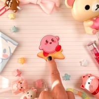 Image 3 of Ultra Glossy Kawaii Kirby Sticker