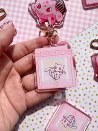 Image 2 of Acrylic Mew Cartridge Keychain