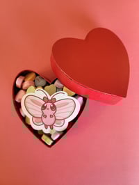 Image 3 of Ultra Glossy Pink Butterfree Vinyl Die-cut Sticker