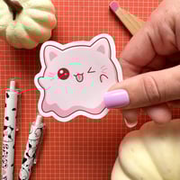 Image 2 of Ultra Glossy Pinkeebooo Wink Sticker