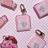 Image 4 of Acrylic Mew Cartridge Keychain
