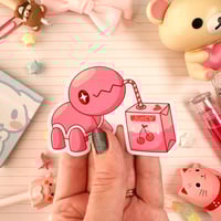 Image 1 of Ultra Glossy Pink Juicy Trapinch Sticker