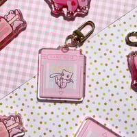 Image 5 of Acrylic Mew Cartridge Keychain
