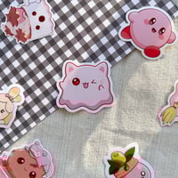Image 3 of Ultra Glossy Pinkeebooo Wink Sticker