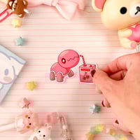 Image 2 of Ultra Glossy Pink Juicy Trapinch Sticker