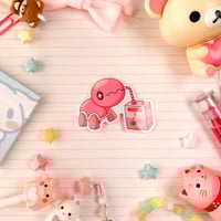 Image 3 of Ultra Glossy Pink Juicy Trapinch Sticker