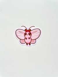 Image 8 of Ultra Glossy Pink Butterfree Vinyl Die-cut Sticker