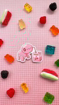 Image 6 of Ultra Glossy Pink Juicy Trapinch Sticker