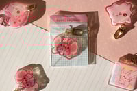 Image 2 of Acrylic Butterfree in Love Butterfly Keychain