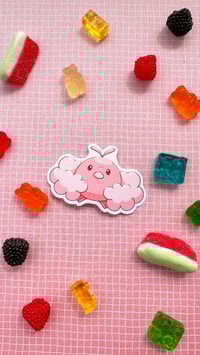 Image 7 of Ultra Glossy Pink Swablu Sticker